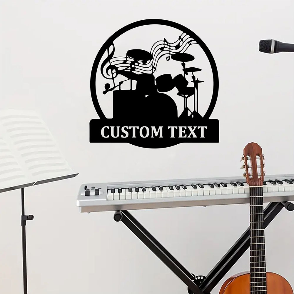 Musical Instruments Cartoon - 1PC Creative Musical instrument Customizable Name