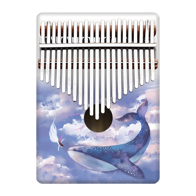 Colorful 21 Key Kalimba Kids C - Musical Instruments Cartoon review and price