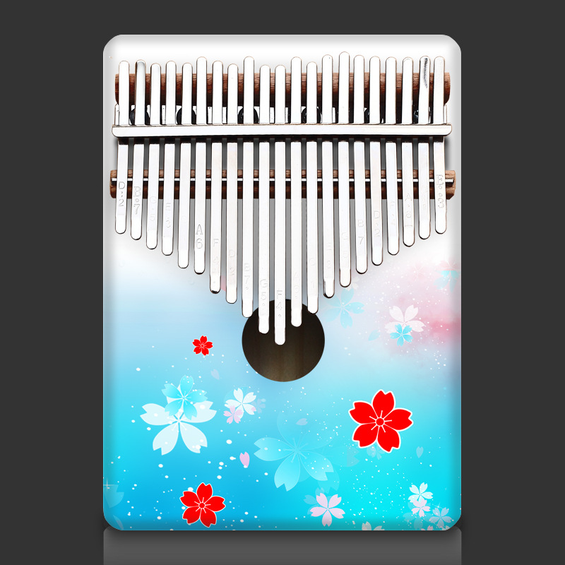 Colorful 21 Key Kalimba Kids C - Musical Instruments Cartoon review and price