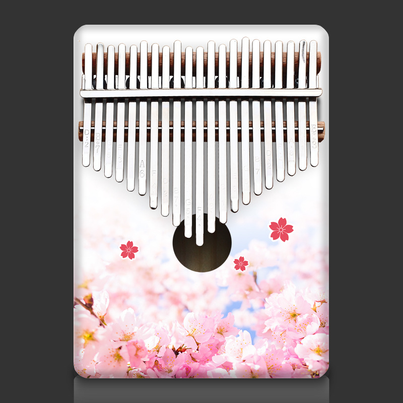 Colorful 21 Key Kalimba Kids C - Musical Instruments Cartoon review and price