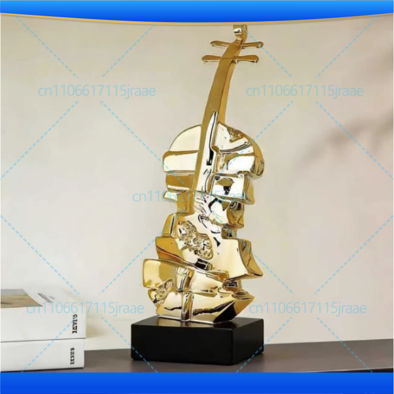 Creative Golden Violin Sculptu - Musical Instrument Fagot review and price