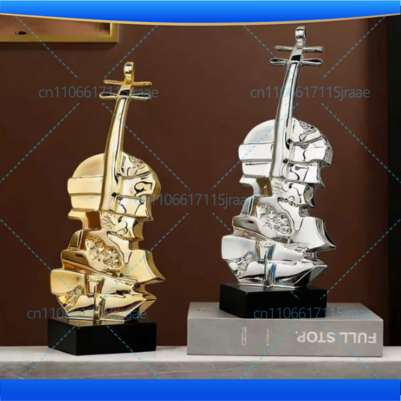 Creative Golden Violin Sculptu - Musical Instrument Fagot review and price