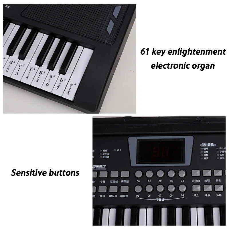 Children Electronic Organ 61 K - Musical Instrument Tabla review and price