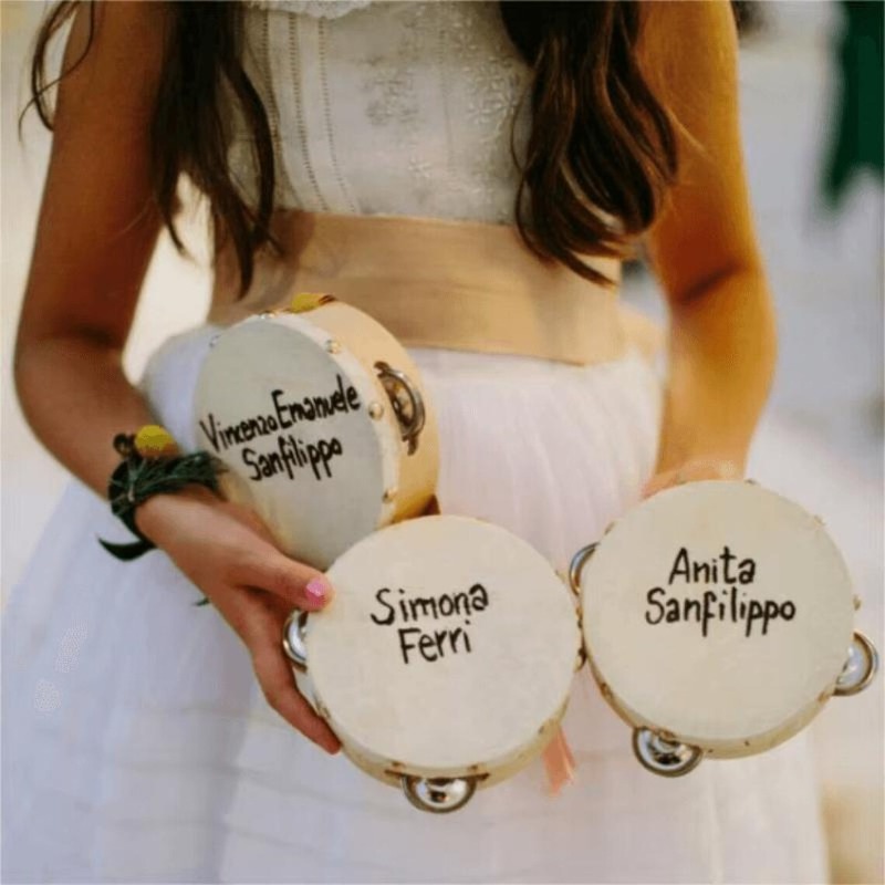 3/5PCS ﻿ Wedding Tambourine Dr - Musical Instrument And Names review and price