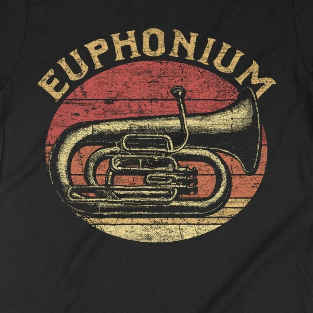 Funny Euphonium Vintage Men's  - Musical Instruments Cartoon review and price