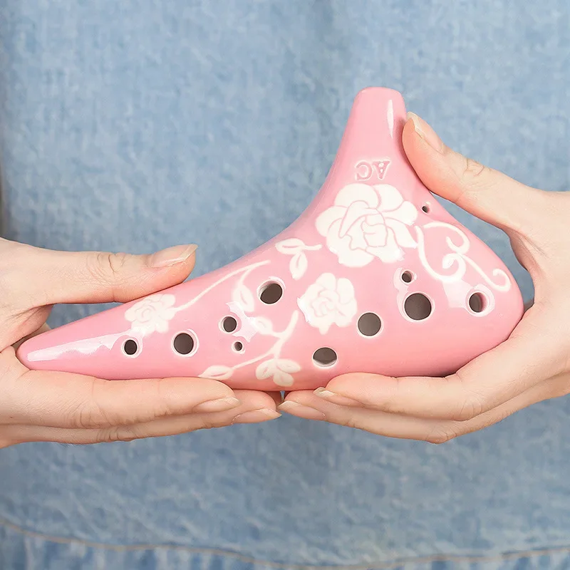 FENGYA Ceramic Ocarina 12 Hole - Musical Instrument Xun review and price