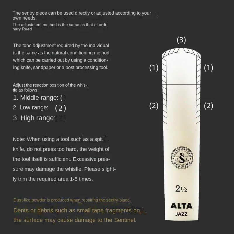 Baritone Upper Bass Reed, Silv - Musical Instrument Saxophone review and price