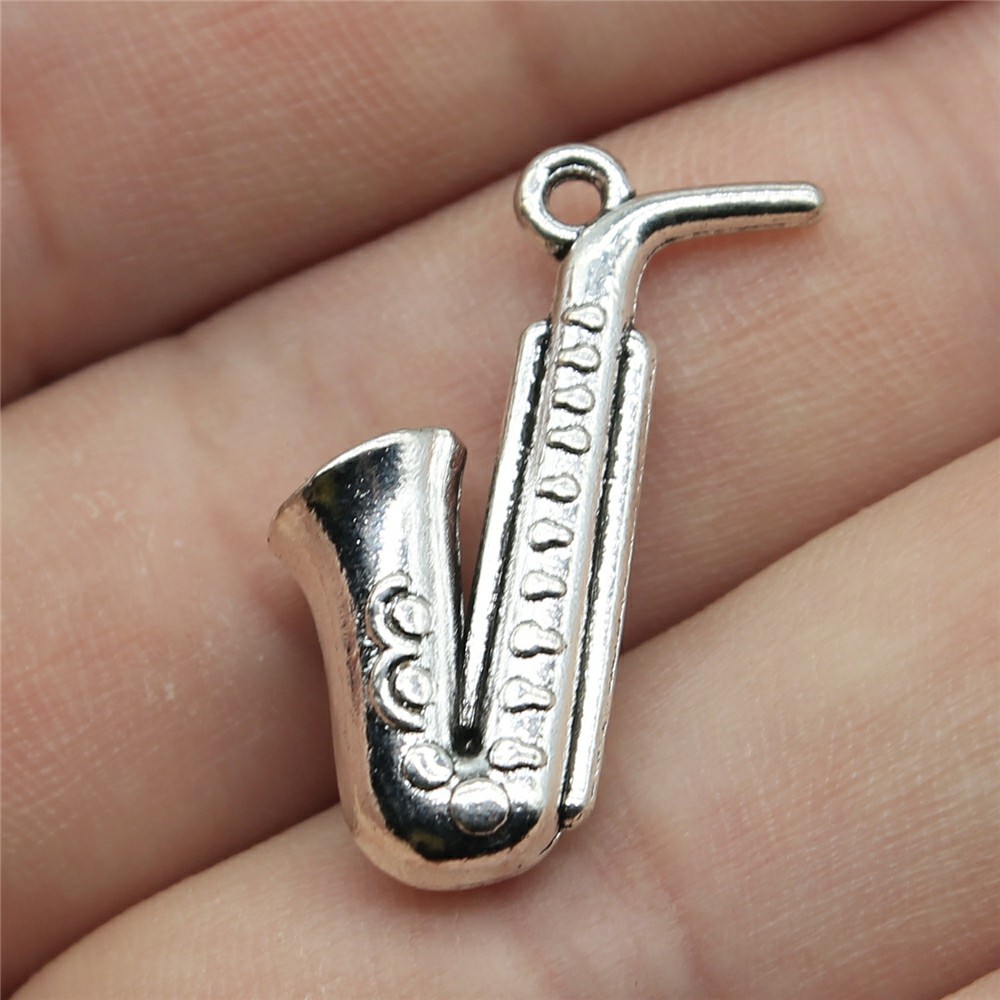 20pcs 26x21mm(1.02x0.83inch) A - Musical Instrument Saxophone review and price