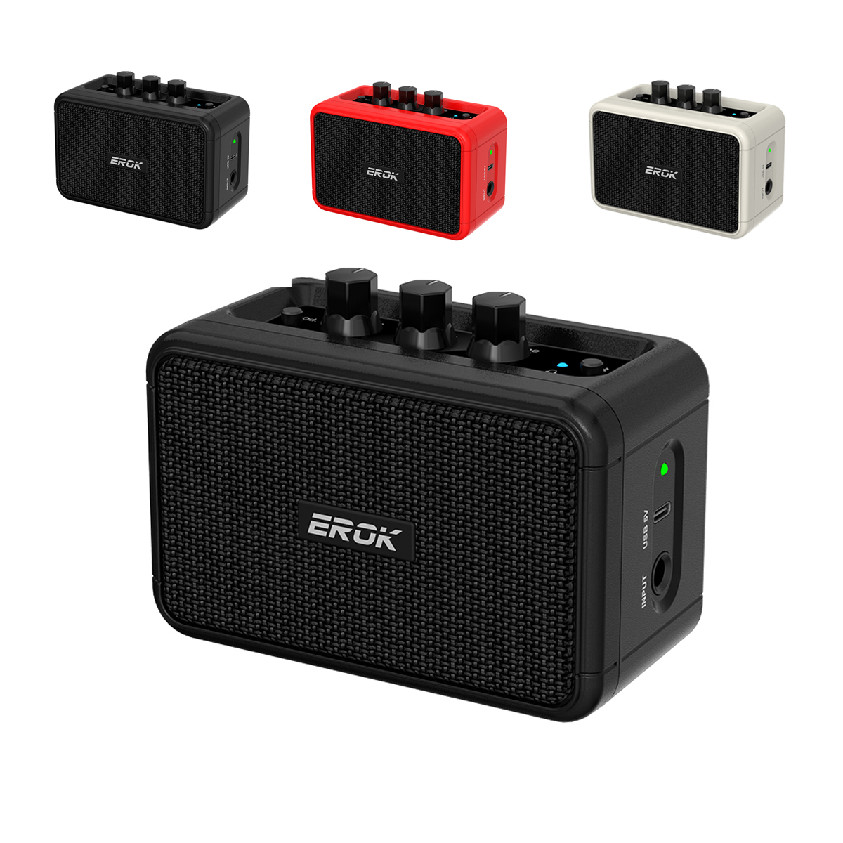 Portable EROK Mini 5W Guitar A - Musical Instrument Amplifier review and price
