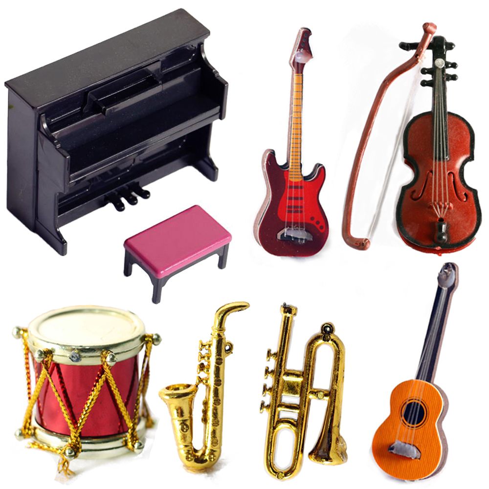 Miniature Doll Musical Instrum - Musical Instrument Saxophone review and price
