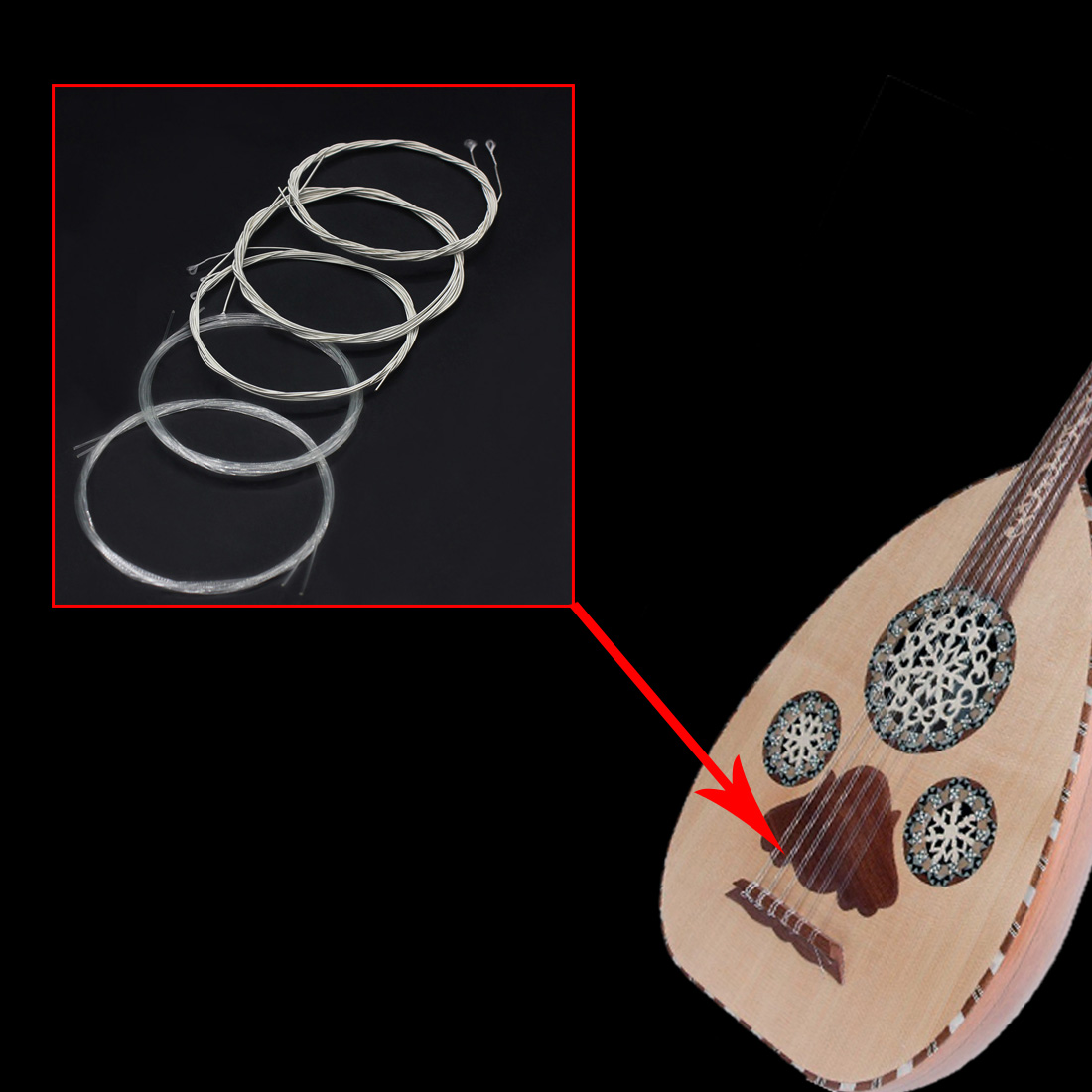 IRIN Oud Strings Turkey Oud Ar - Musical Instrument Tabla review and price