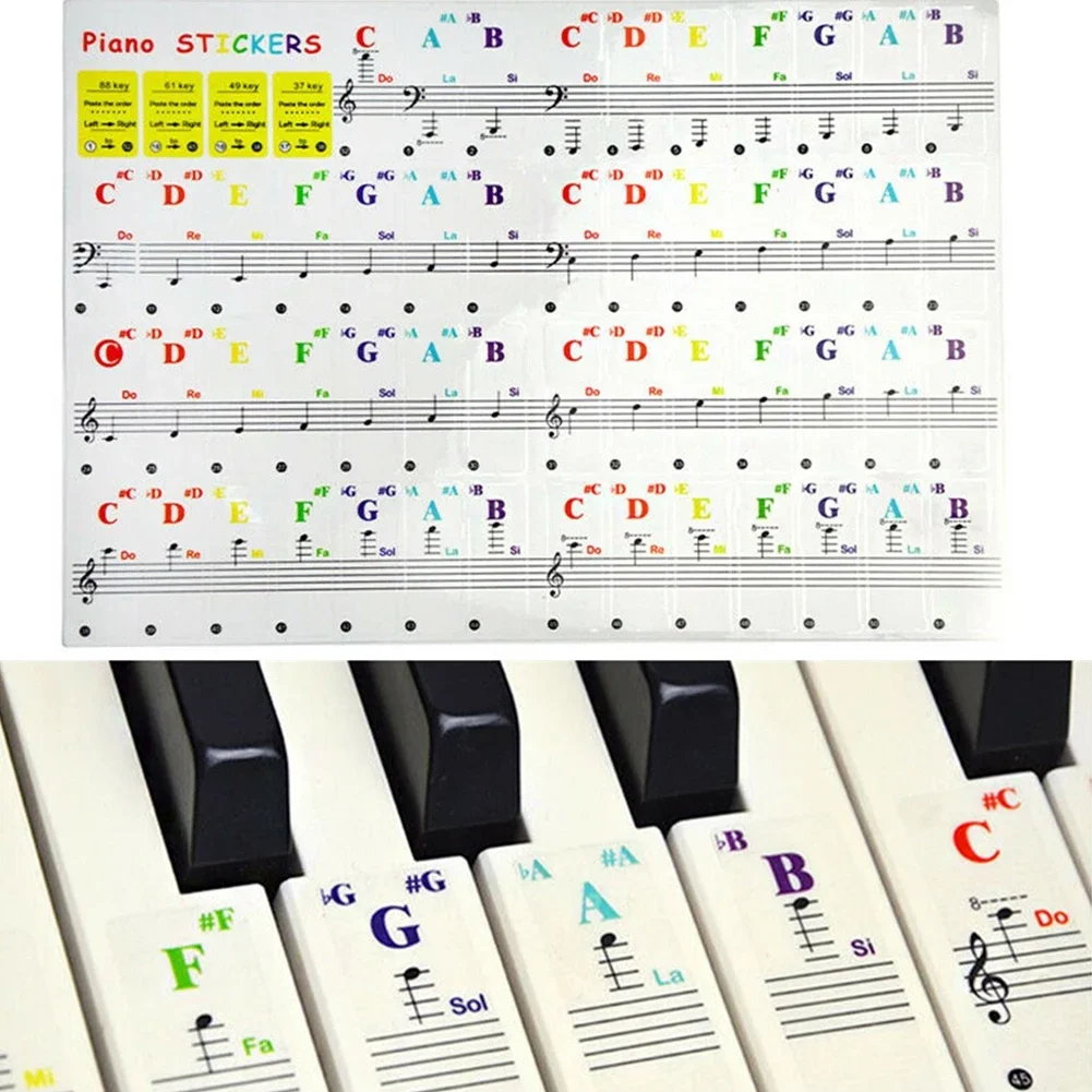 Transparent Colorful Pianos Ke - Musical Instrument Tabla review and price