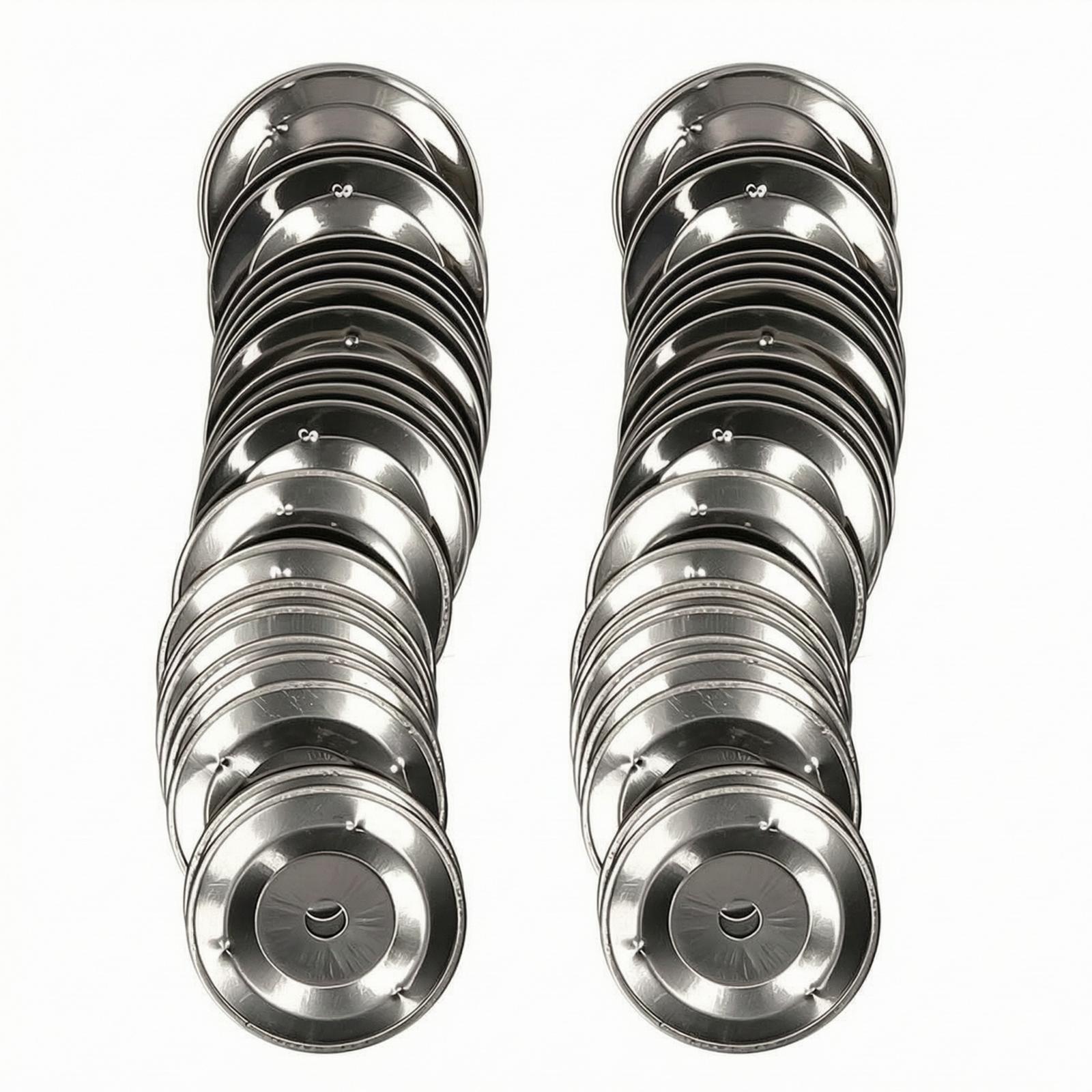 50pcs Steel Tambourine Bells R - Musical Instrument Repair review and price