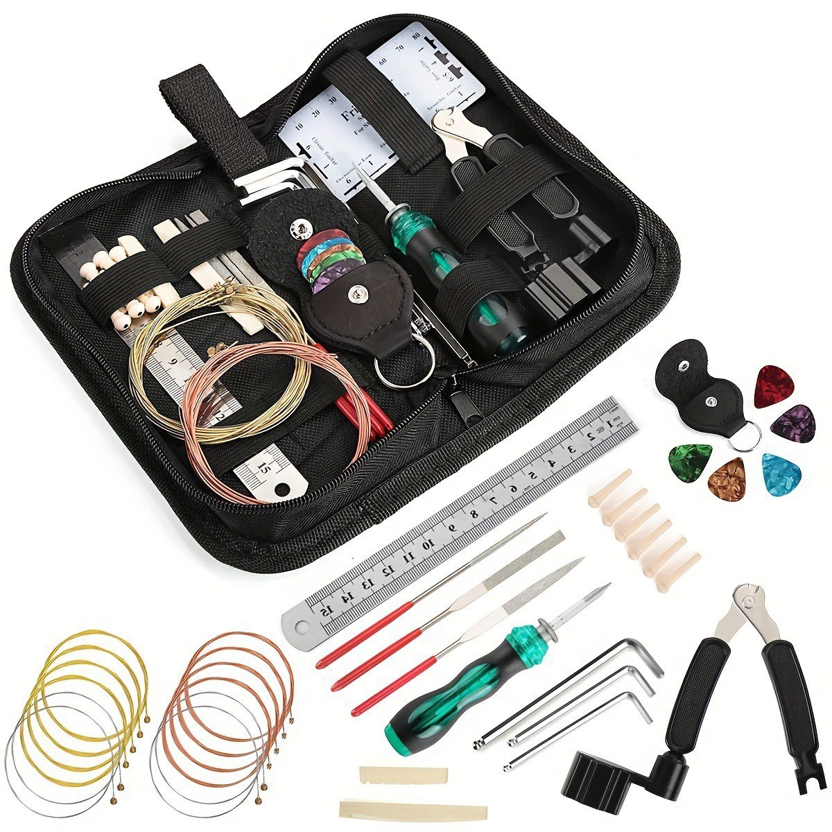 1 Set of Guitar Repair Tools,  - Musical Instrument Repair review and price