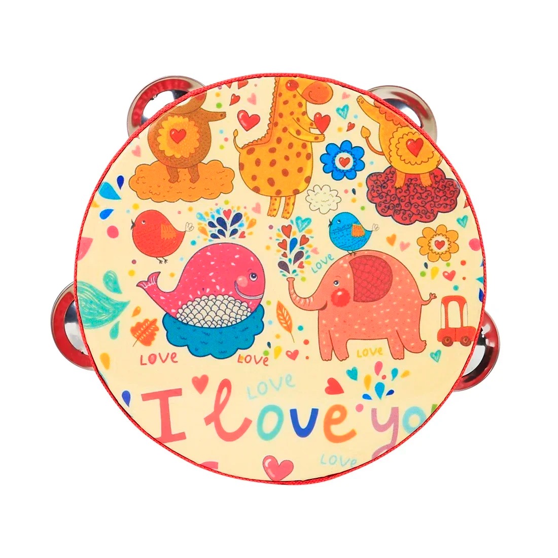 SLADE 6 Inch Tambourine Cartoo - Musical Instruments Cartoon review and price