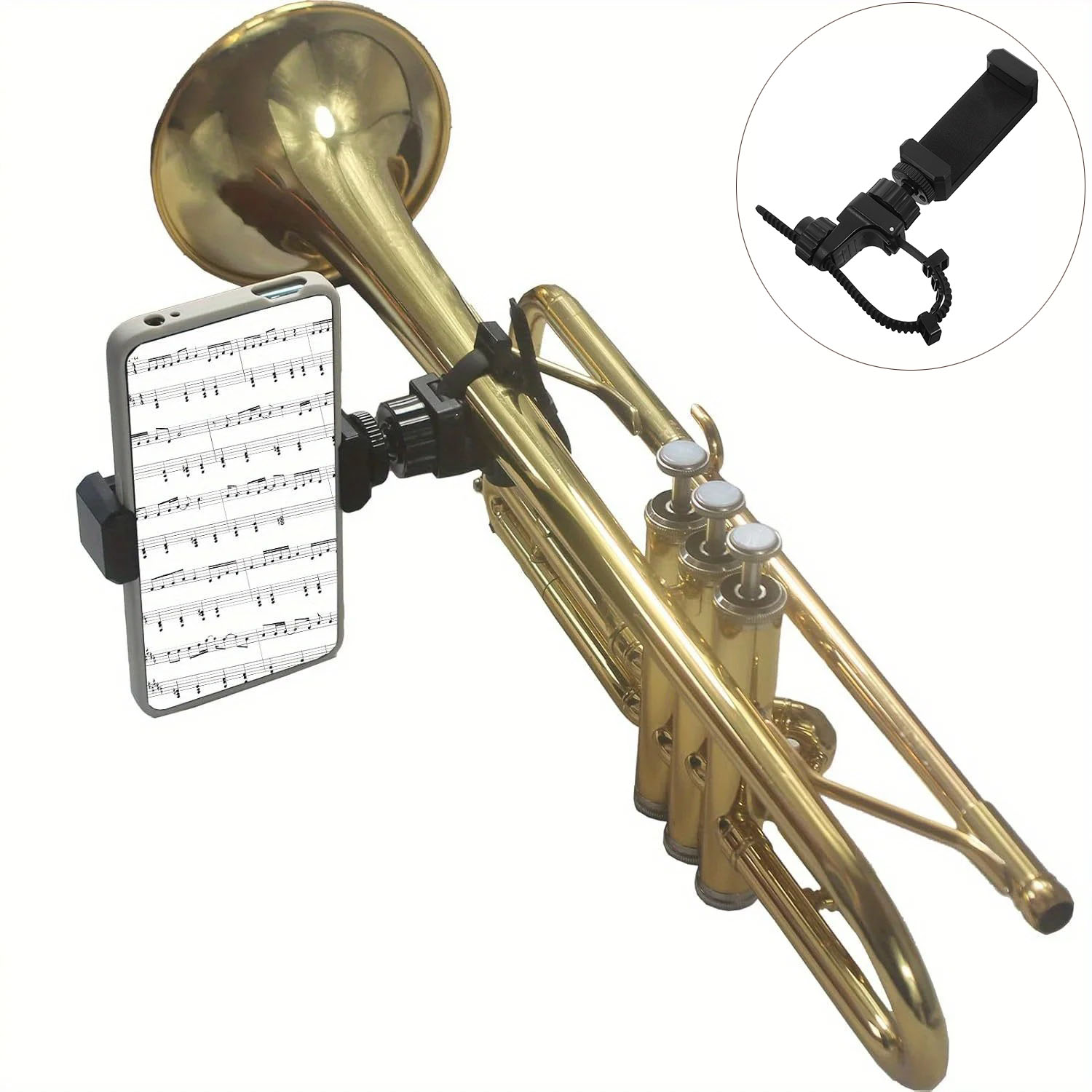 Metal Music Lyre Clip Phone St - Musical Instrument Saxophone review and price